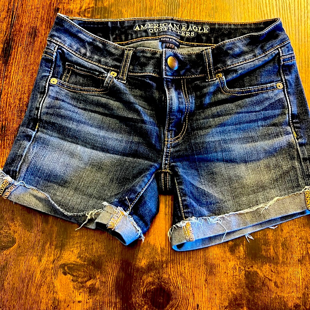 American eagle super stretch shorts